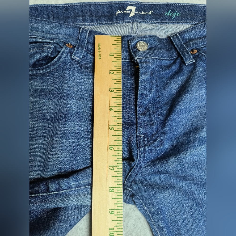 7 For All Mankind Dojo Womens Bermuda Shorts Womens - Picture 7 of 9